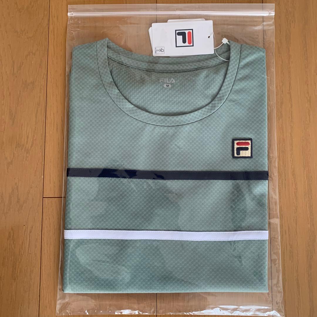 FILA ミントグリーン Tシャツ M 新品