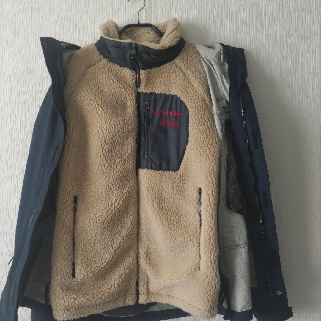 Columbia✕BLUEBLUE　マウンテンパーカー　ネイビー　L　限定コラボ