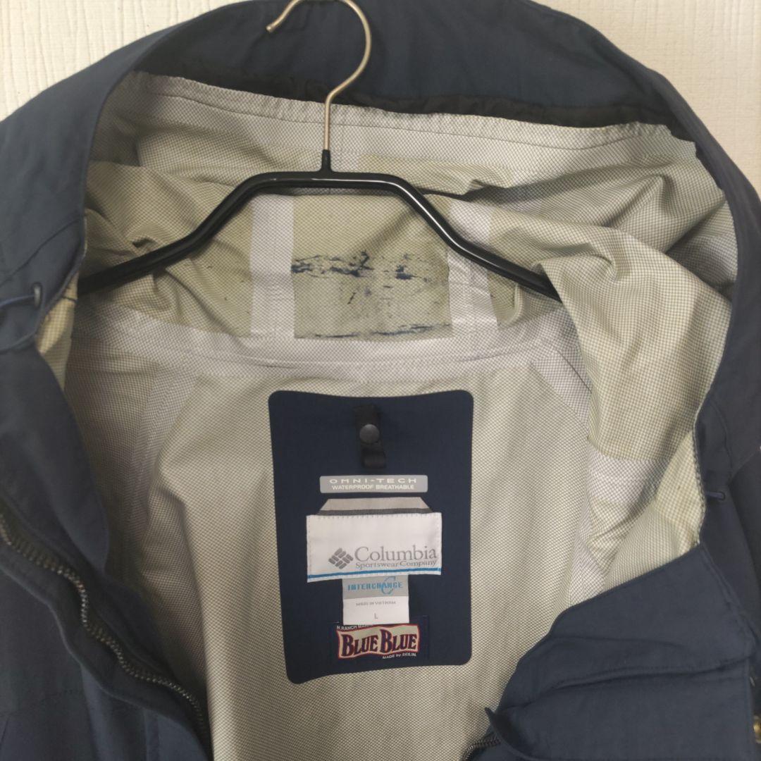 Columbia✕BLUEBLUE　マウンテンパーカー　ネイビー　L　限定コラボ