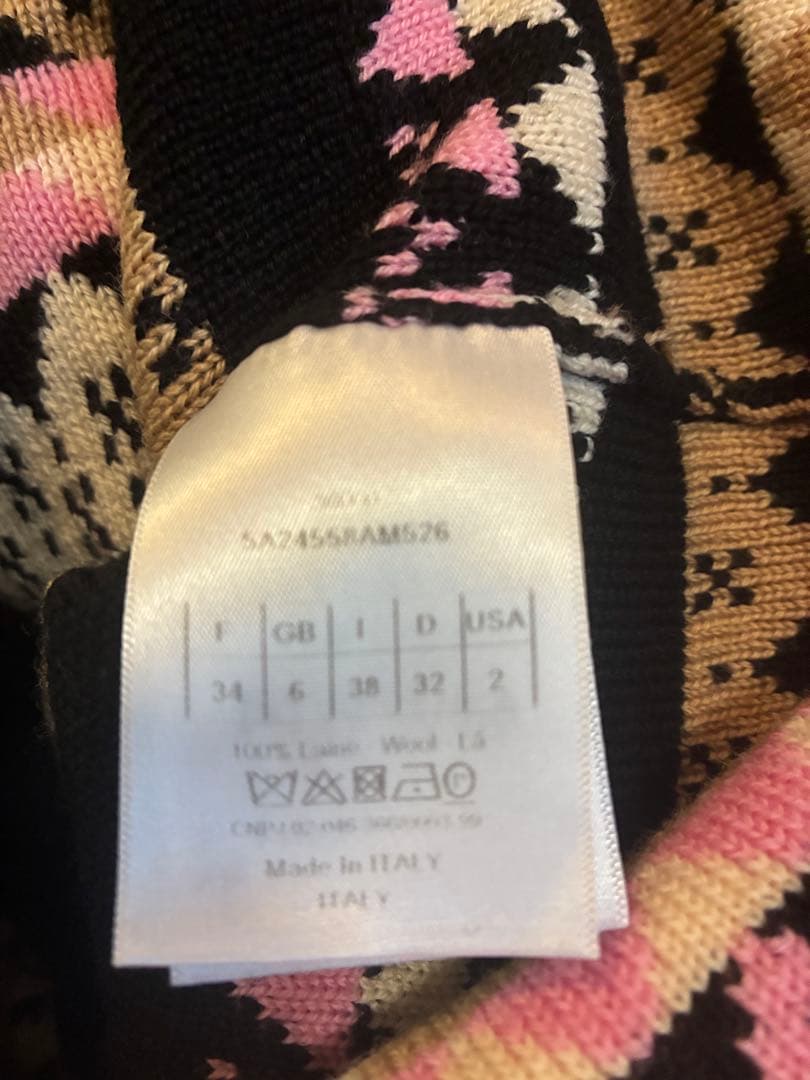 Christian Diorウールセーター 34サイズ