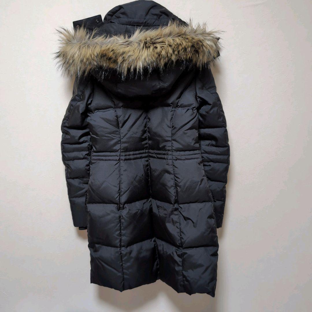 Pajar  ダウン　ブラック ロングコート ファー付き　高級