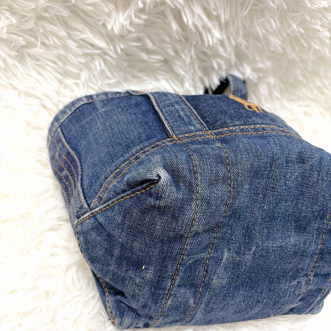 POLO ポロラルフローレン デニム ミニ トートバッグ ビッグポニー刺繍