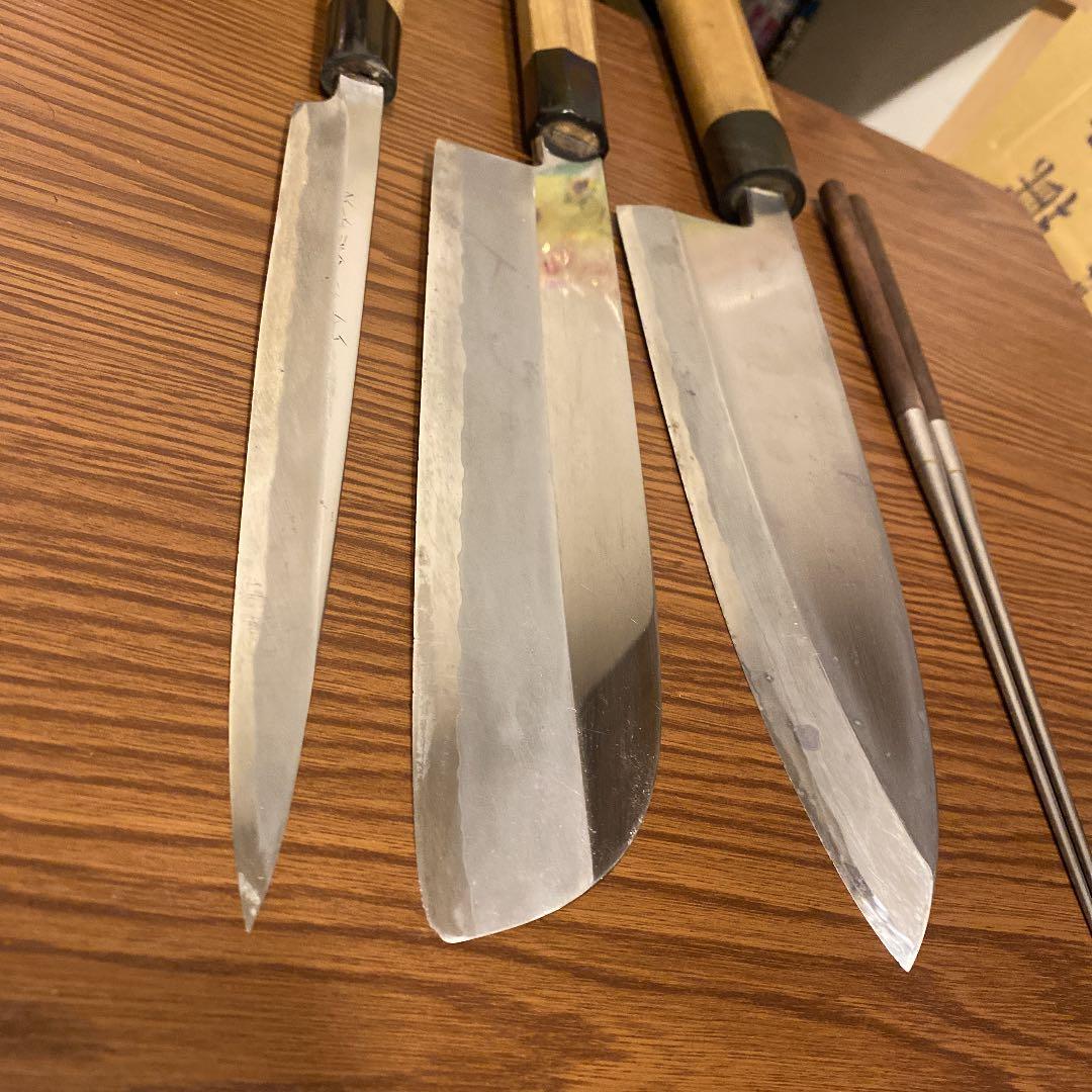 包丁セット　一竿子　二葉商会