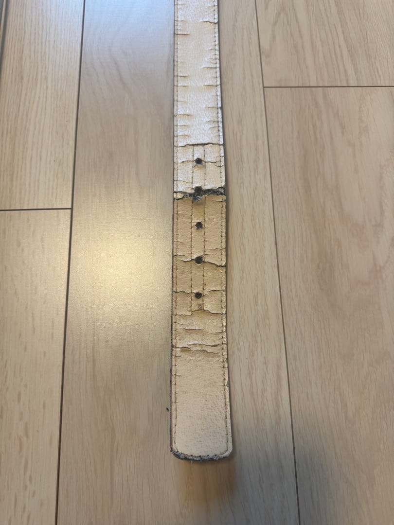 バ*ス様 GUCCI グッチ GGモノグラム ベルト シルバーバックル 全長96