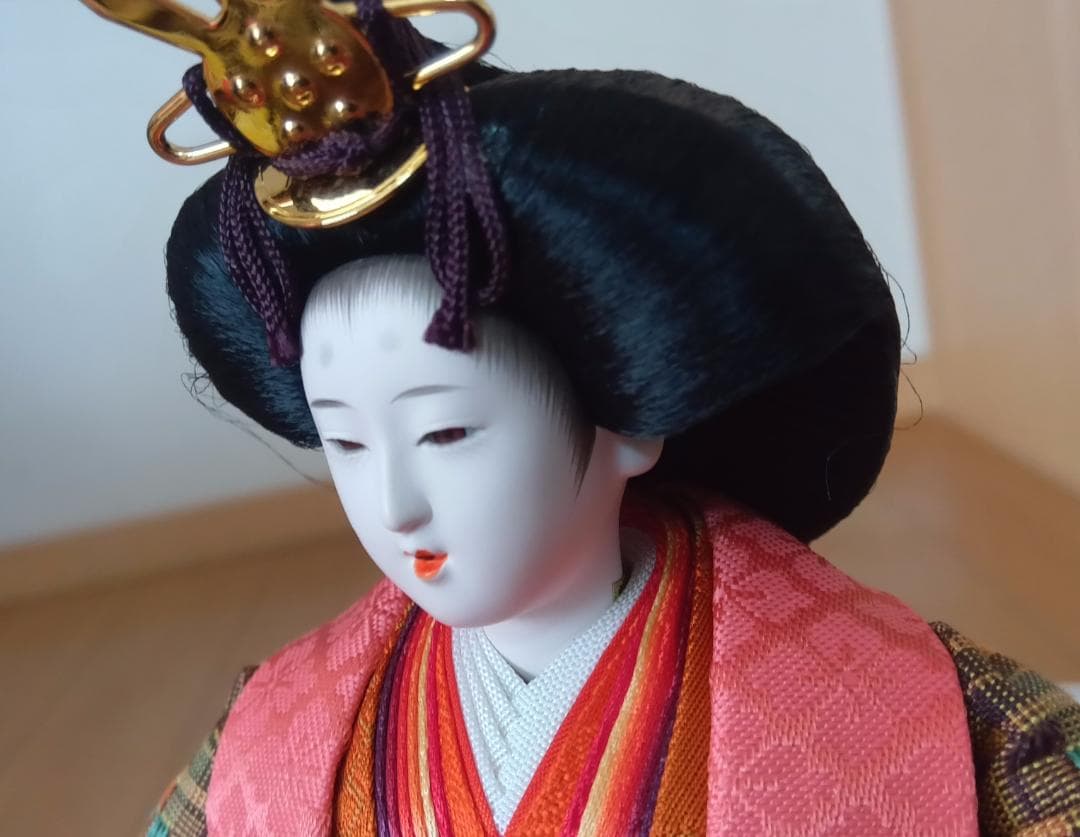 雛人形 親王床飾り 1体サイズ　縦横20センチ×高さ16センチ