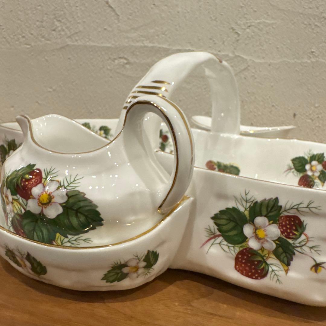 ストロベリーバスケット 3点セット Hammersley ハマースレイ