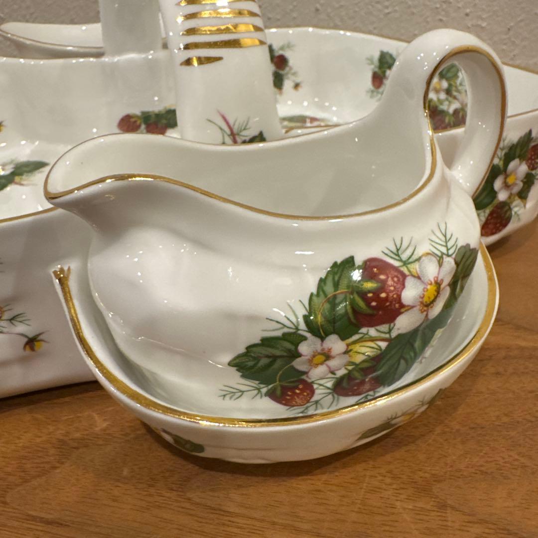 ストロベリーバスケット 3点セット Hammersley ハマースレイ