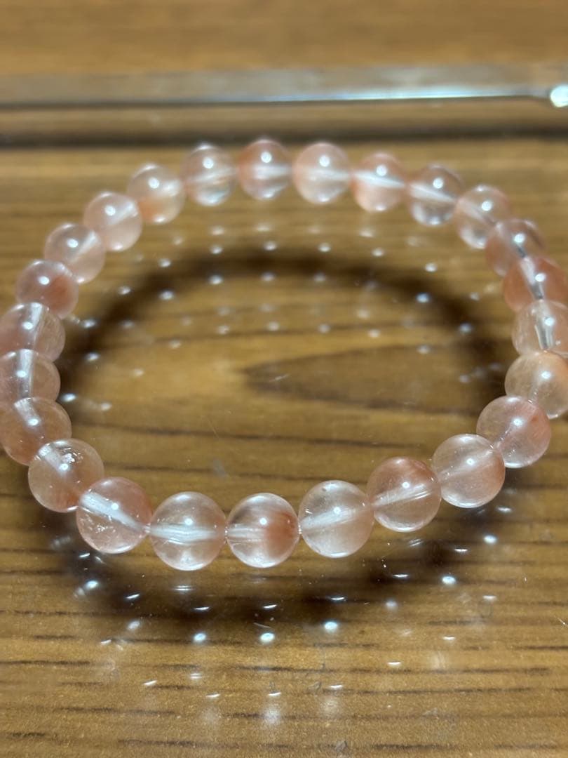 userさん専用！高品質高級天然石 ピンクサゲティニッククォーツ！ブレスレット