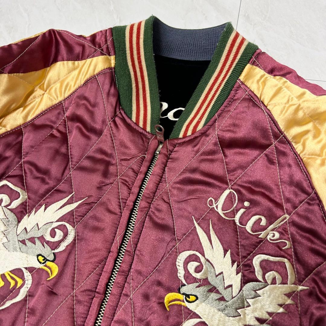 美品 テーラー東洋 M品番 ベロア 別珍 刺繍 スカジャン TALON M