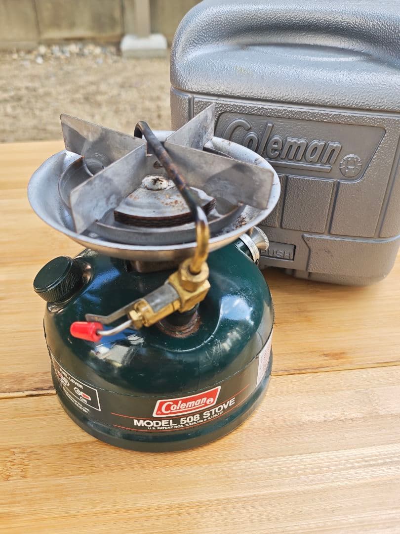 Coleman MODEL 508a ストーブ ケース付き