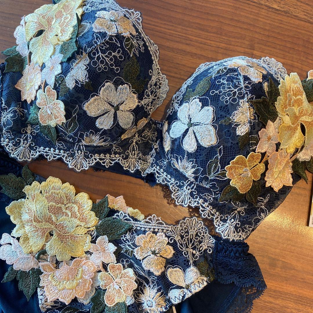 サルート 店舗限定 59G ブラジャー E70 ショーツM フォークロア