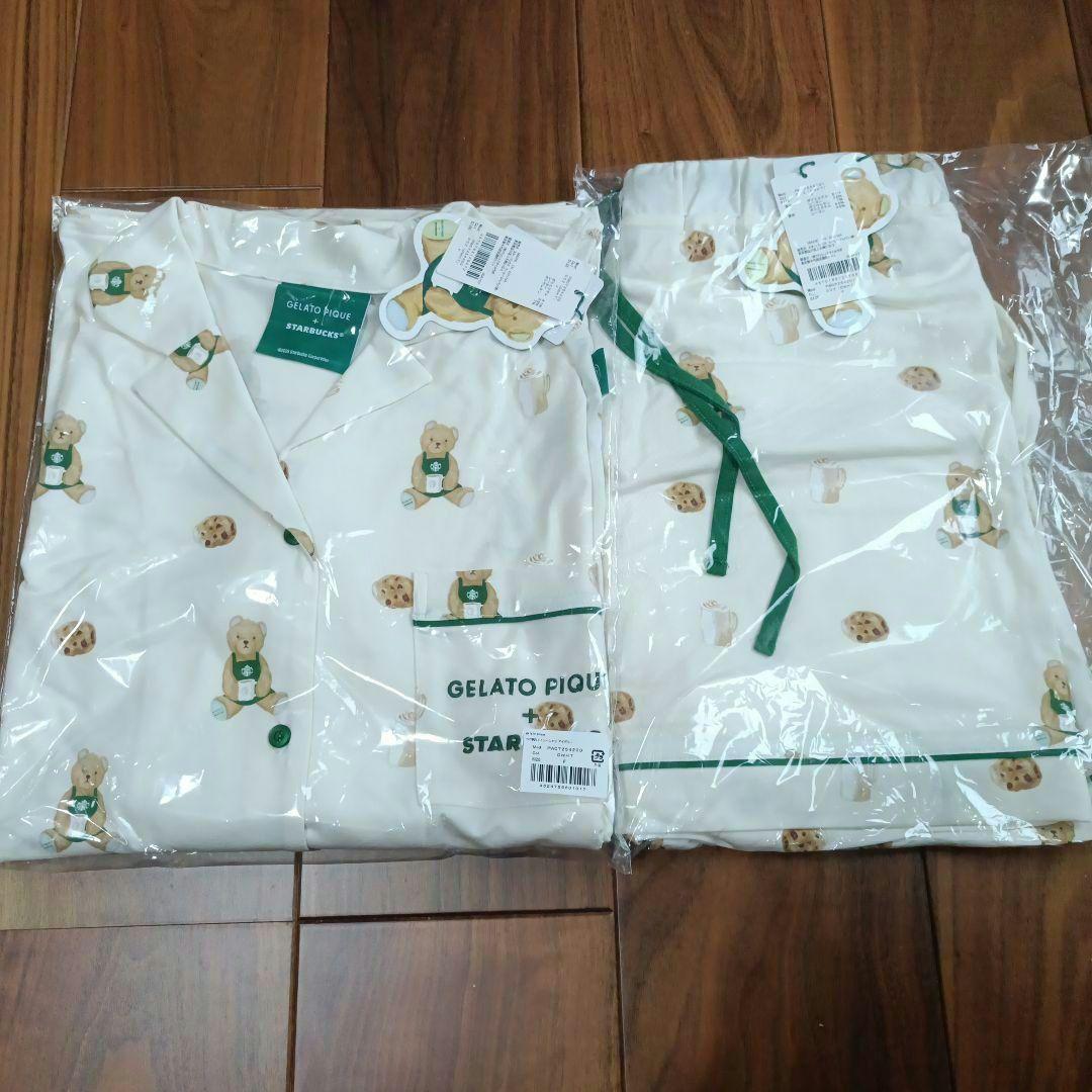 【新品未使用】スターバックス　ジェラートピケ　カットソーシャツ　ショートパンツ