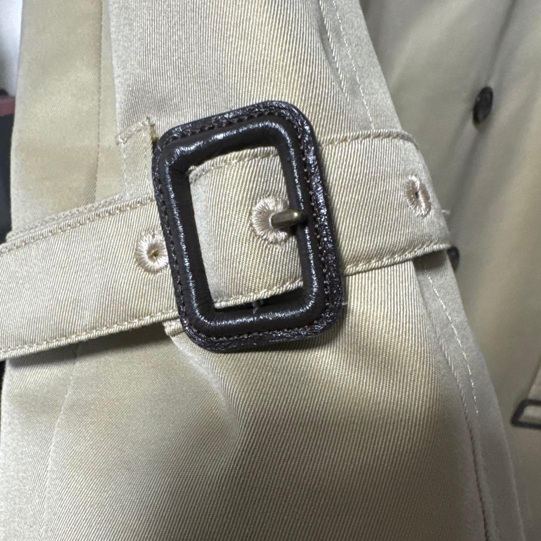 アクアスキュータム　トレンチコート　チャタム　サイズ36 ベージュ