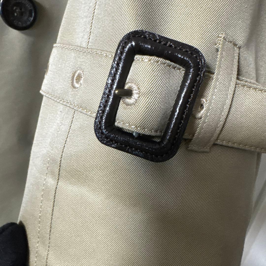 アクアスキュータム　トレンチコート　チャタム　サイズ36 ベージュ