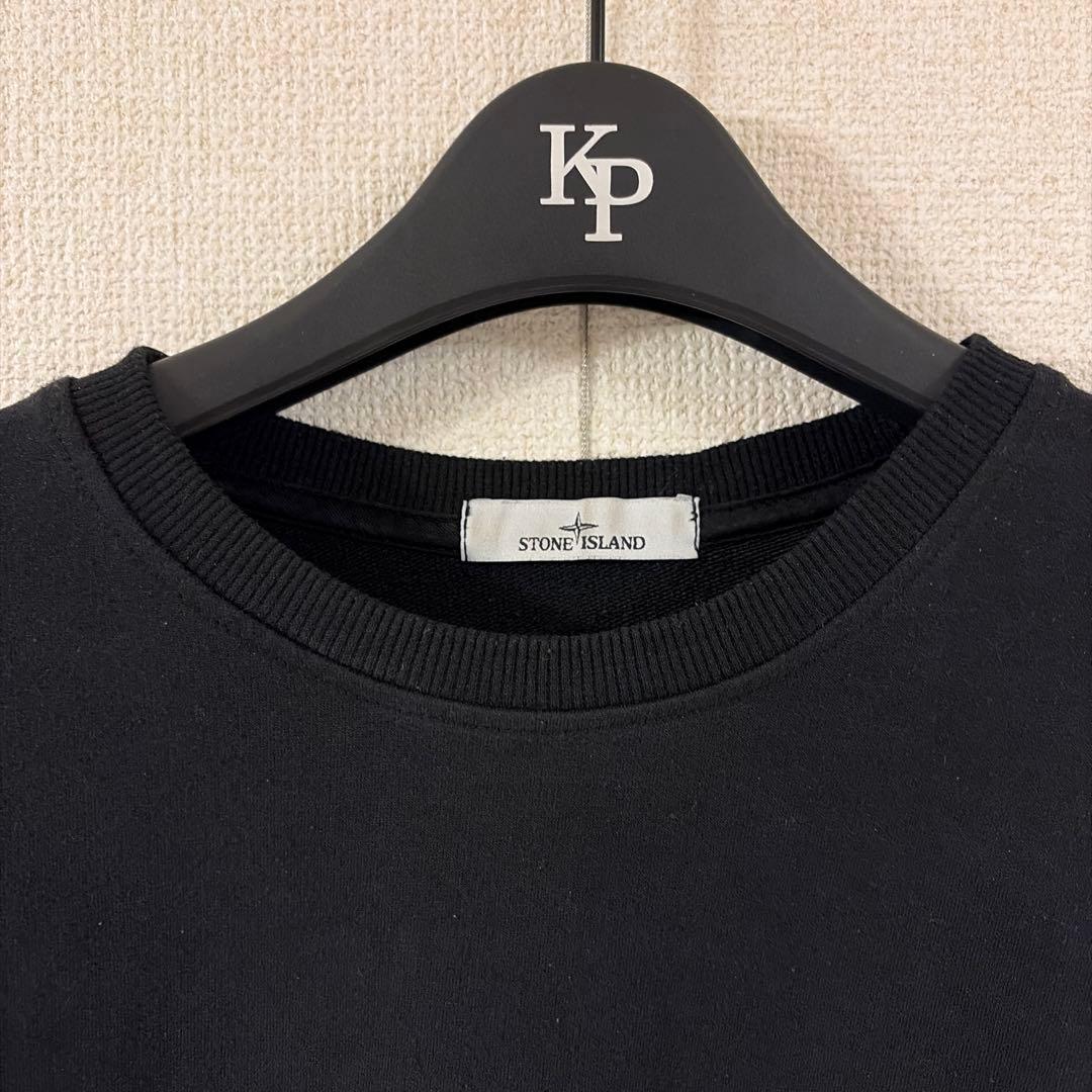 stone  黒長袖カットソー M