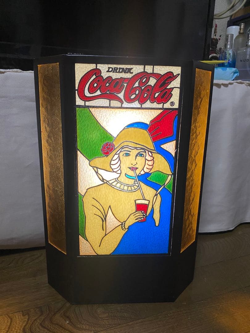【超レア】コカコーラステンドグラスライト【超希少】