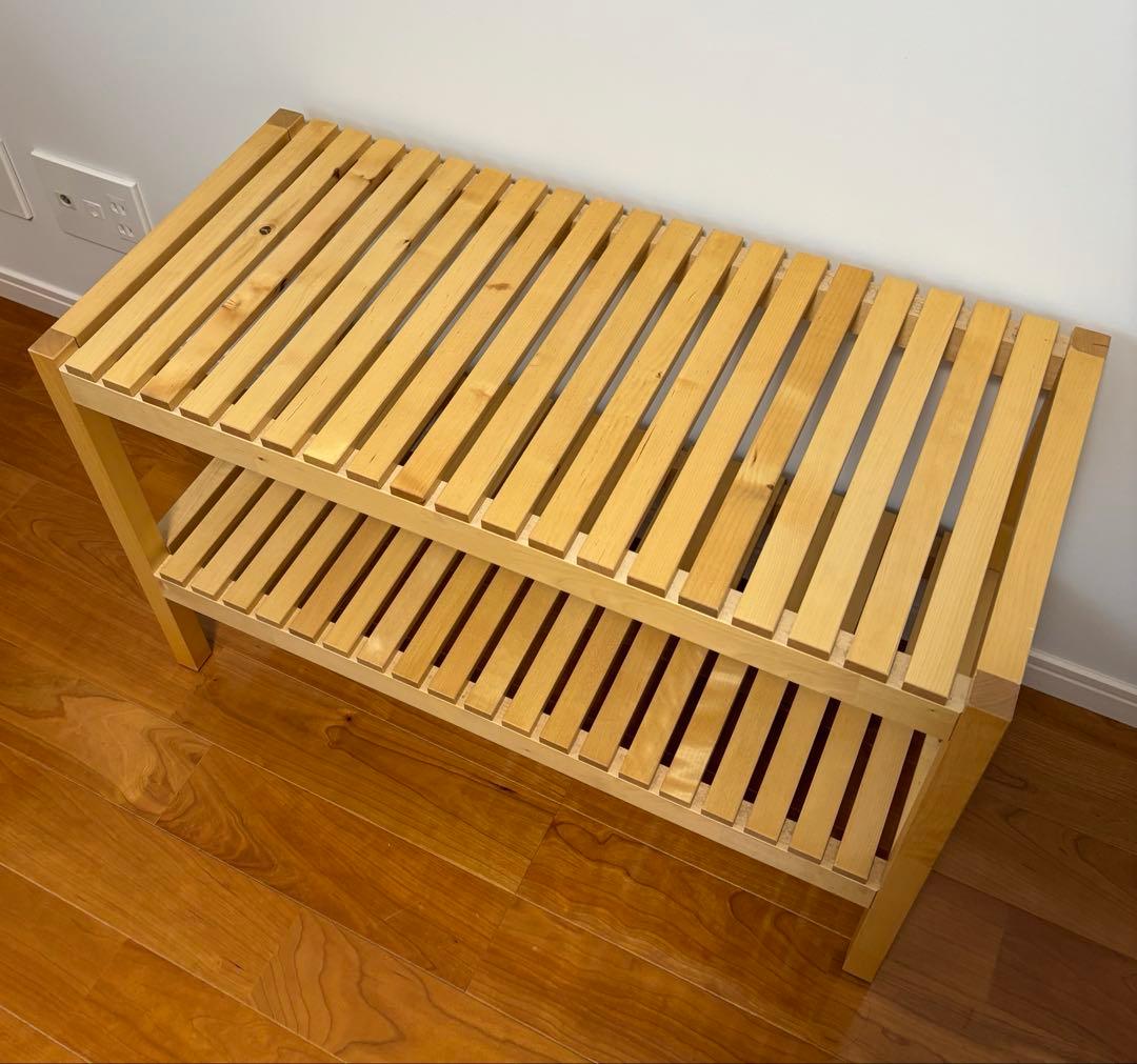 廃盤品　イケア　IKEA モルゲル　ベンチ　韓国インテリア