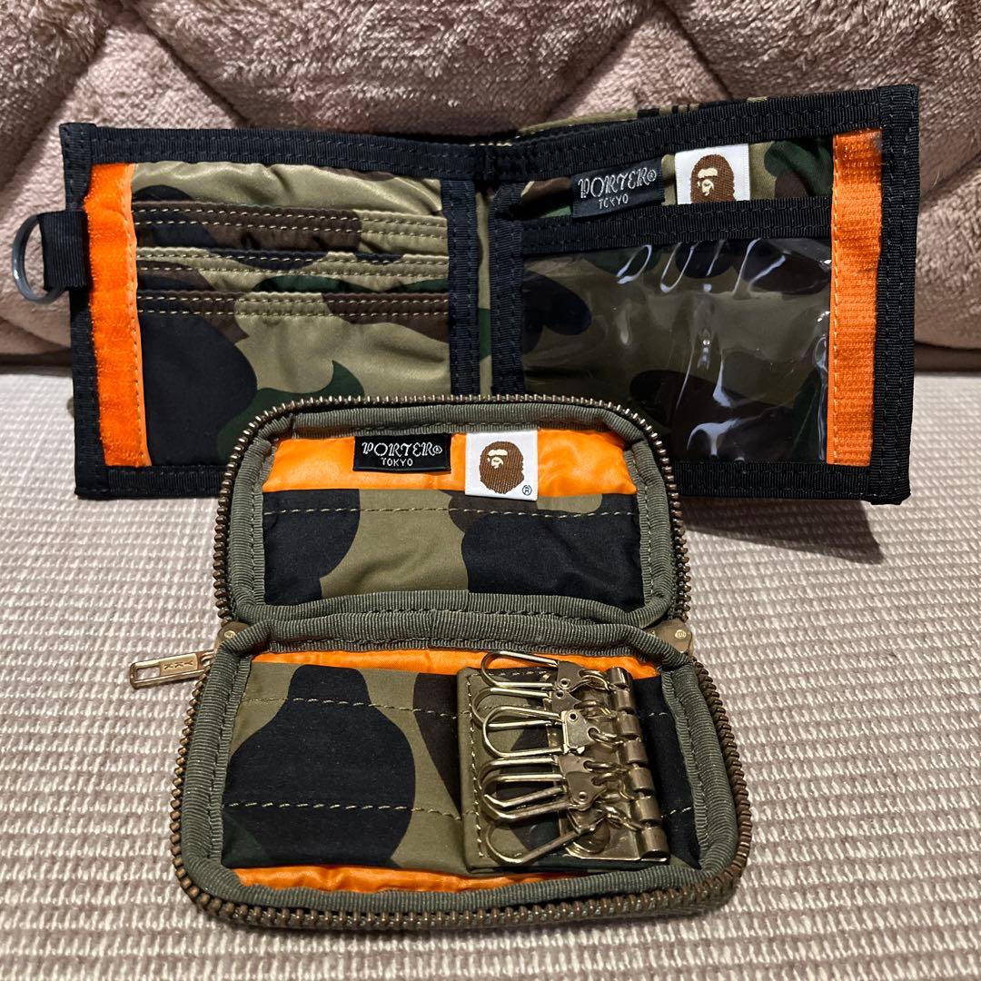 A BATHING APE × PORTER 財布 キーケース セット