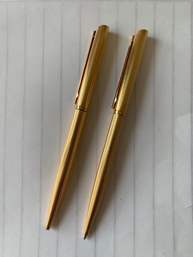 Dunhill（ダンヒル） ゴールド ボールペン・シャープペンシル セット