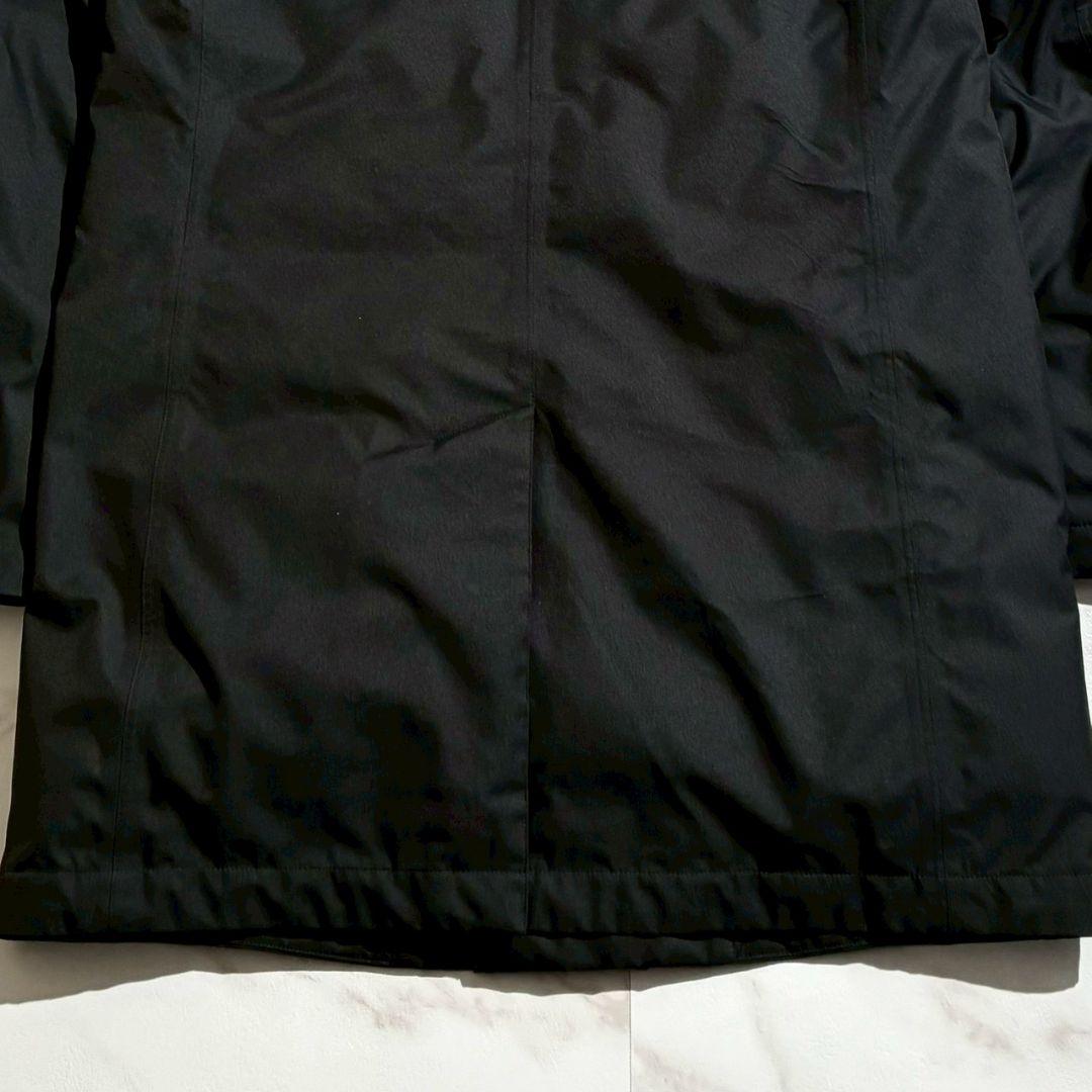 Montecore ダウンジャケット ステンカラーコート ナイロン46 ブラック