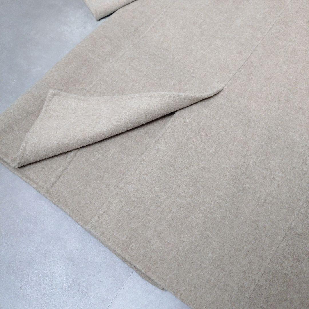 GALERIE VIE　ウールダブルフェイス チェスターコート　ベージュ　36