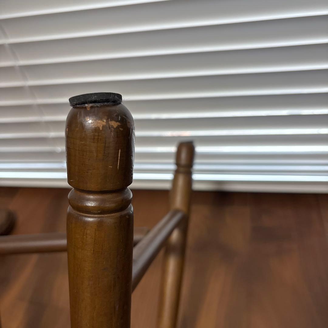 四国工芸　森のサーカス　アンティーク チェア 2脚セット 椅子 イス（2）