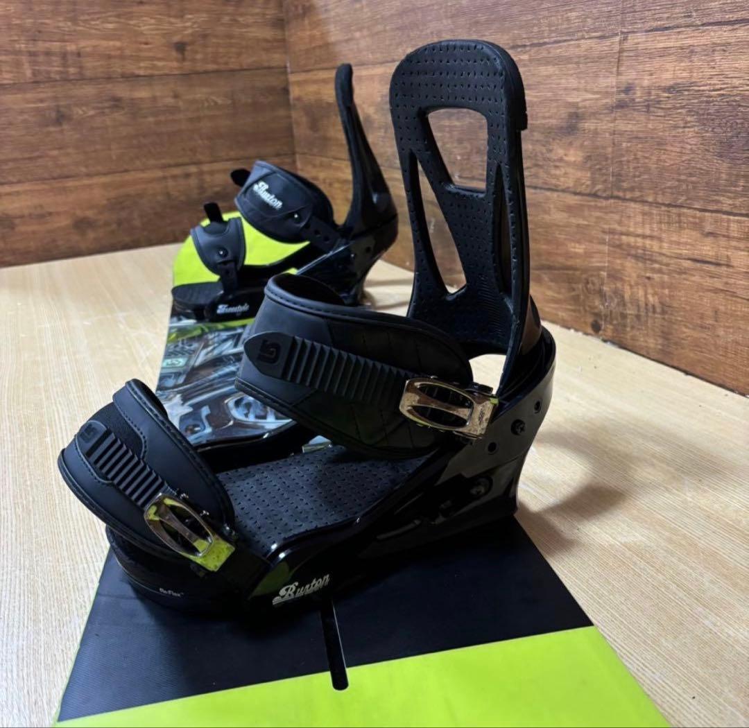 美品　BURTON バートン　メンズスノーボード4点 ダブルBOA 初心者　長身