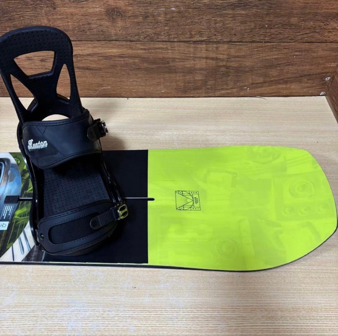 美品　BURTON バートン　メンズスノーボード4点 ダブルBOA 初心者　長身