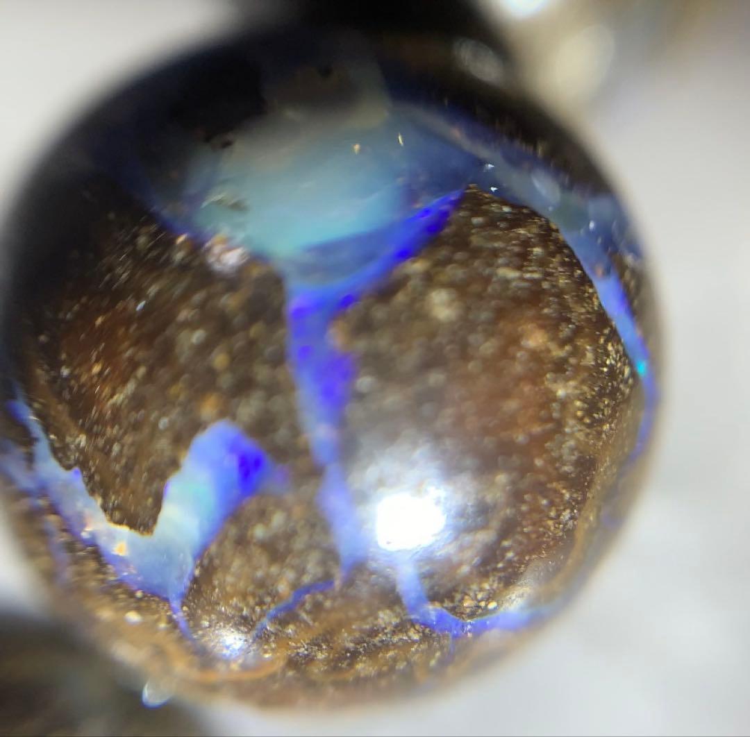 ボルダーオパール　ブレスレット　グラデーション