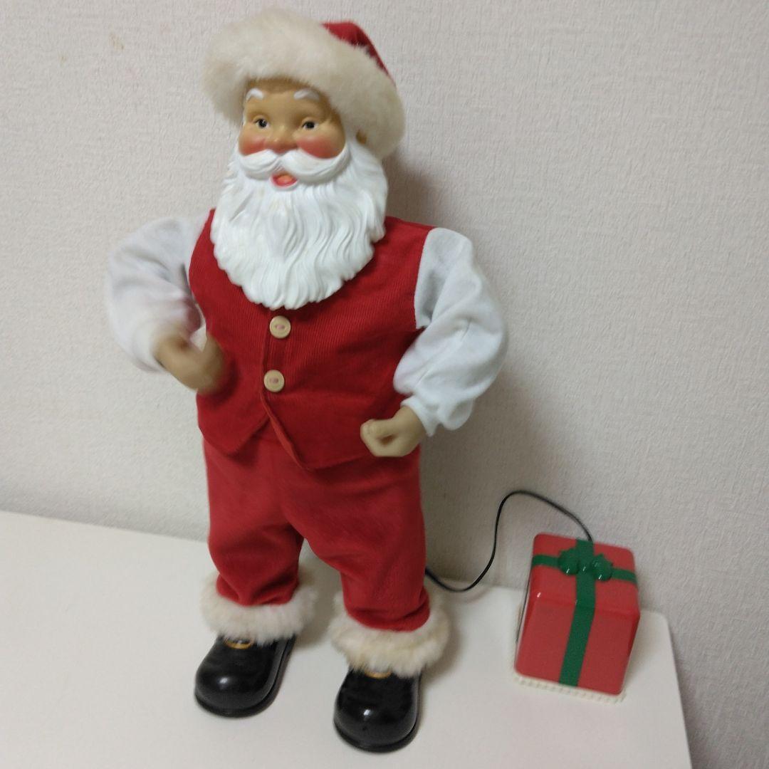 【希少稀】Dancing Santa サンタクロース 置物（年代物です♪）
