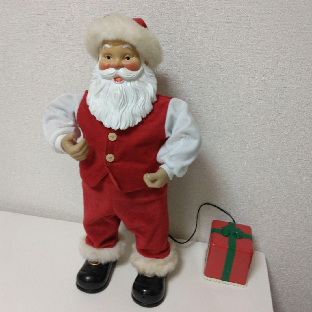 【希少稀】Dancing Santa サンタクロース 置物（年代物です♪）