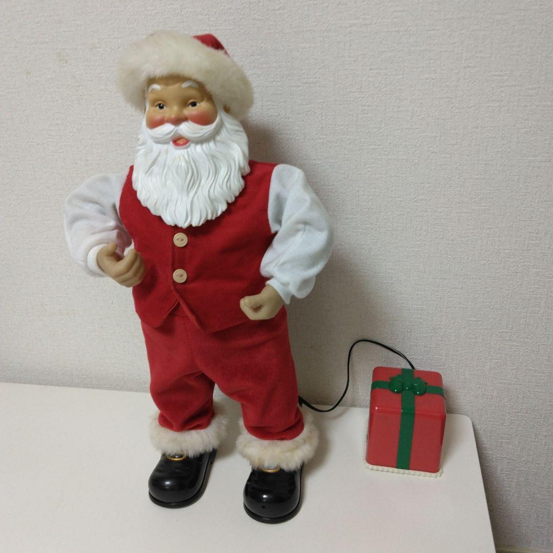 【希少稀】Dancing Santa サンタクロース 置物（年代物です♪）