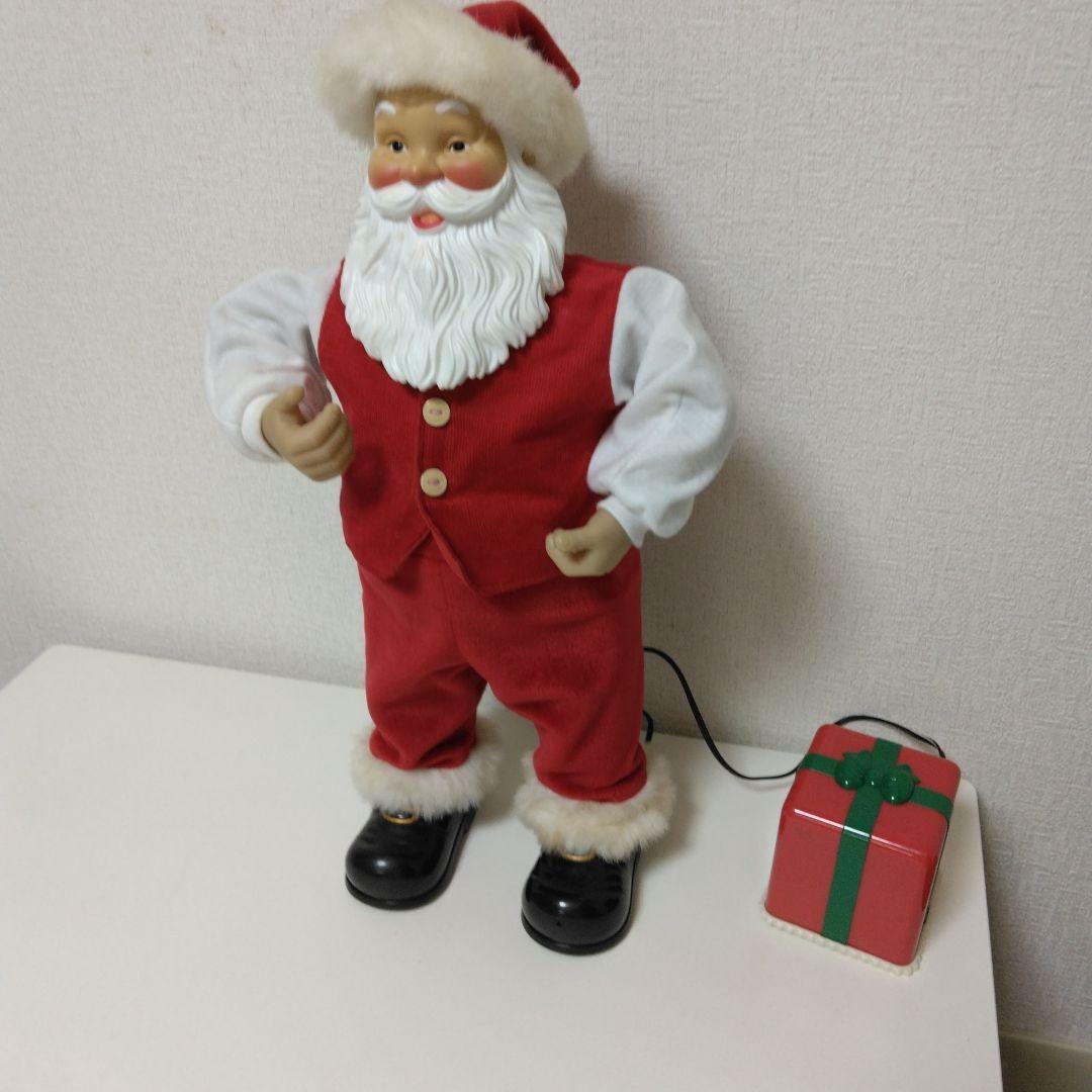 【希少稀】Dancing Santa サンタクロース 置物（年代物です♪）