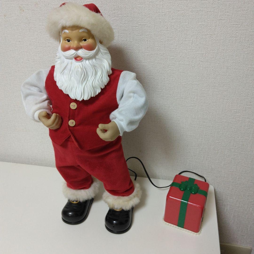 【希少稀】Dancing Santa サンタクロース 置物（年代物です♪）