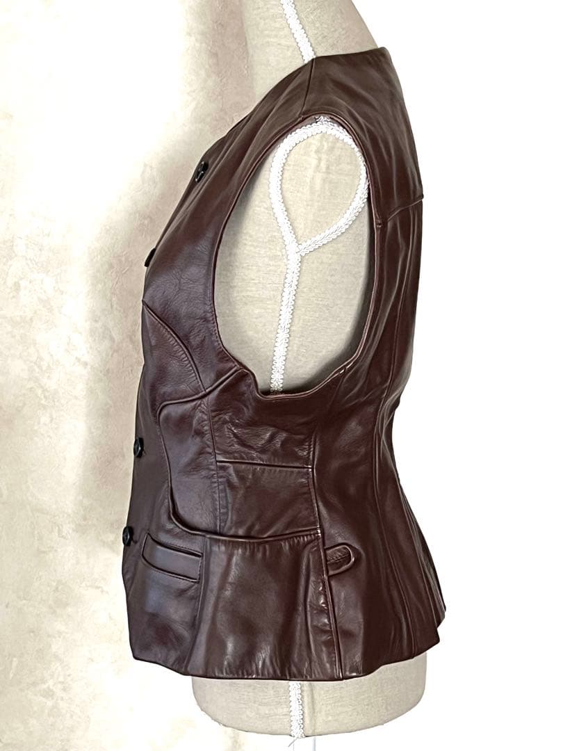 ヴィンテージ Yohji Yamamoto 3wayキルティングJK 革ベスト付