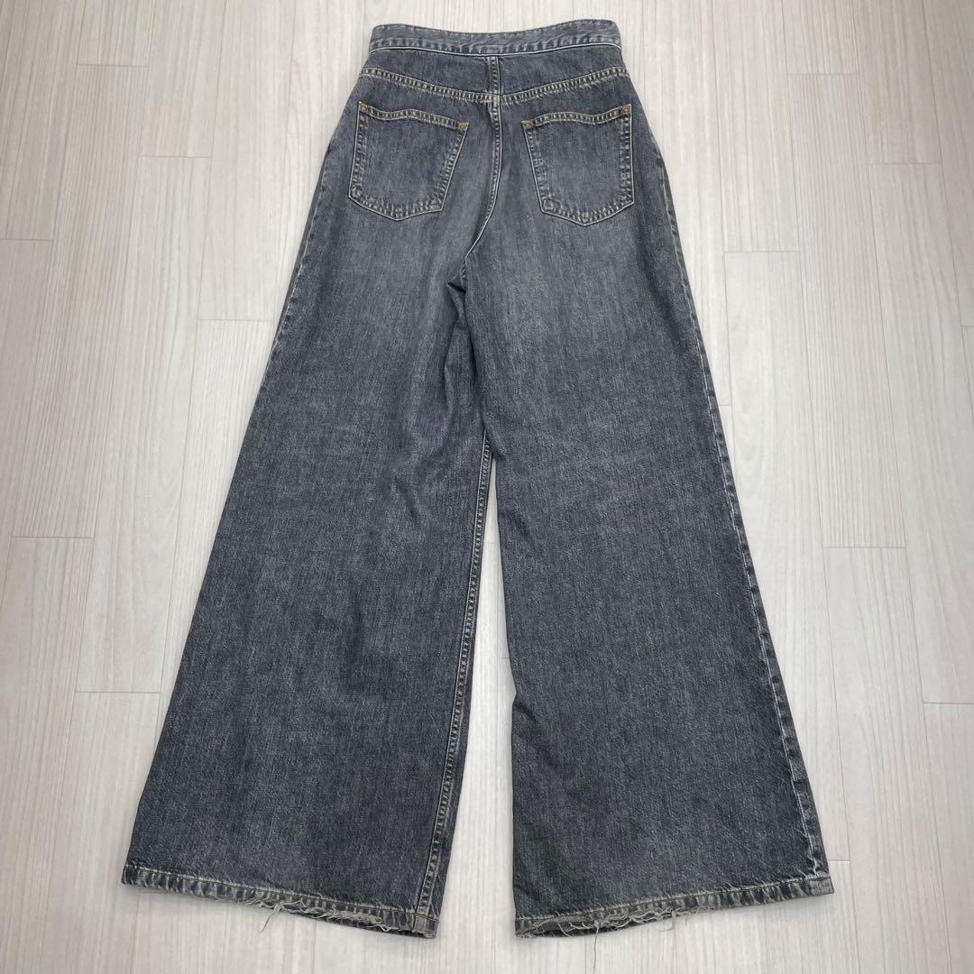 ☆ JOHN LAWRENCE SULLIVANWASHED デニムワイドパンツ