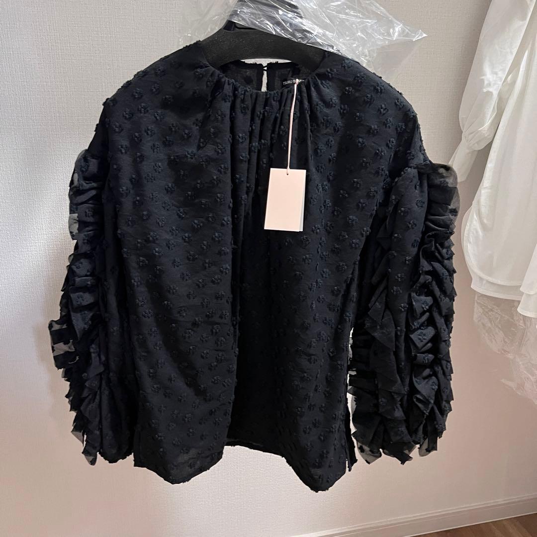 黒 Wings TSURU by Mariko Oikawa トップス