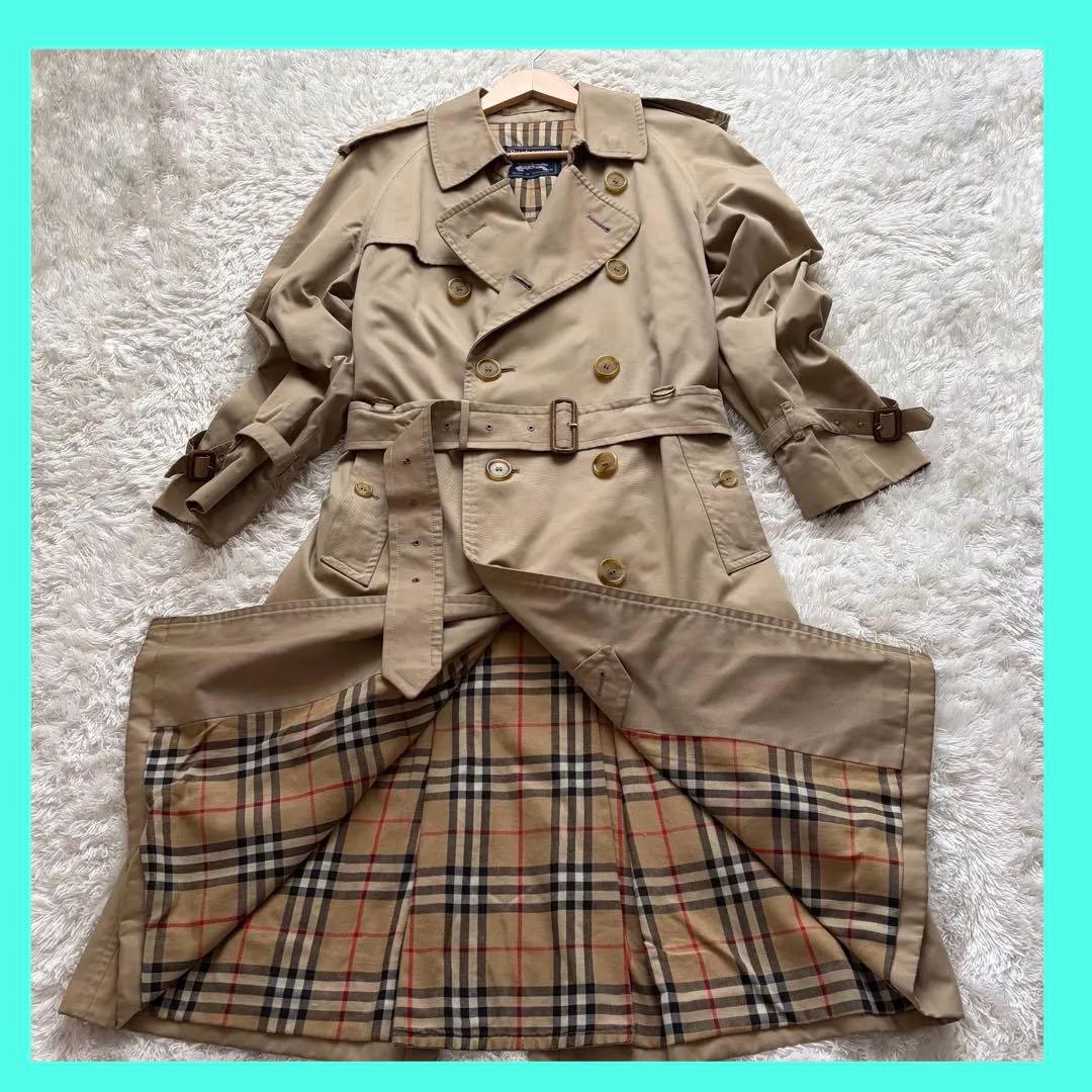 Burberrys バーバリー トレンチコート 90s ノバチェック XL 希