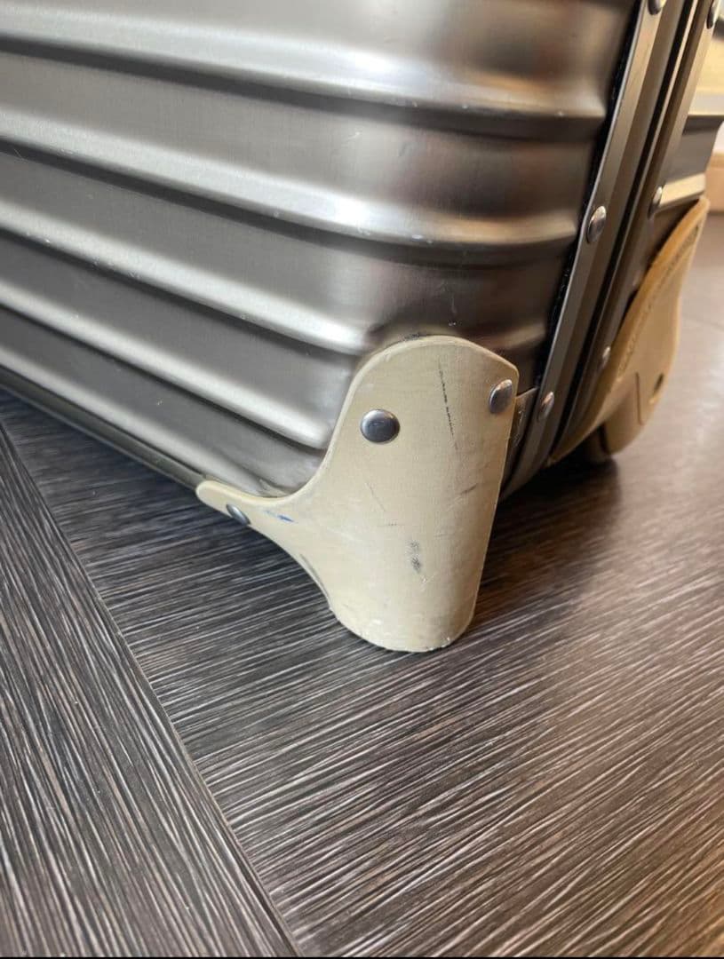 【Hiro Ushi】RIMOWAビジネストローリー　トパーズ　チタニウム