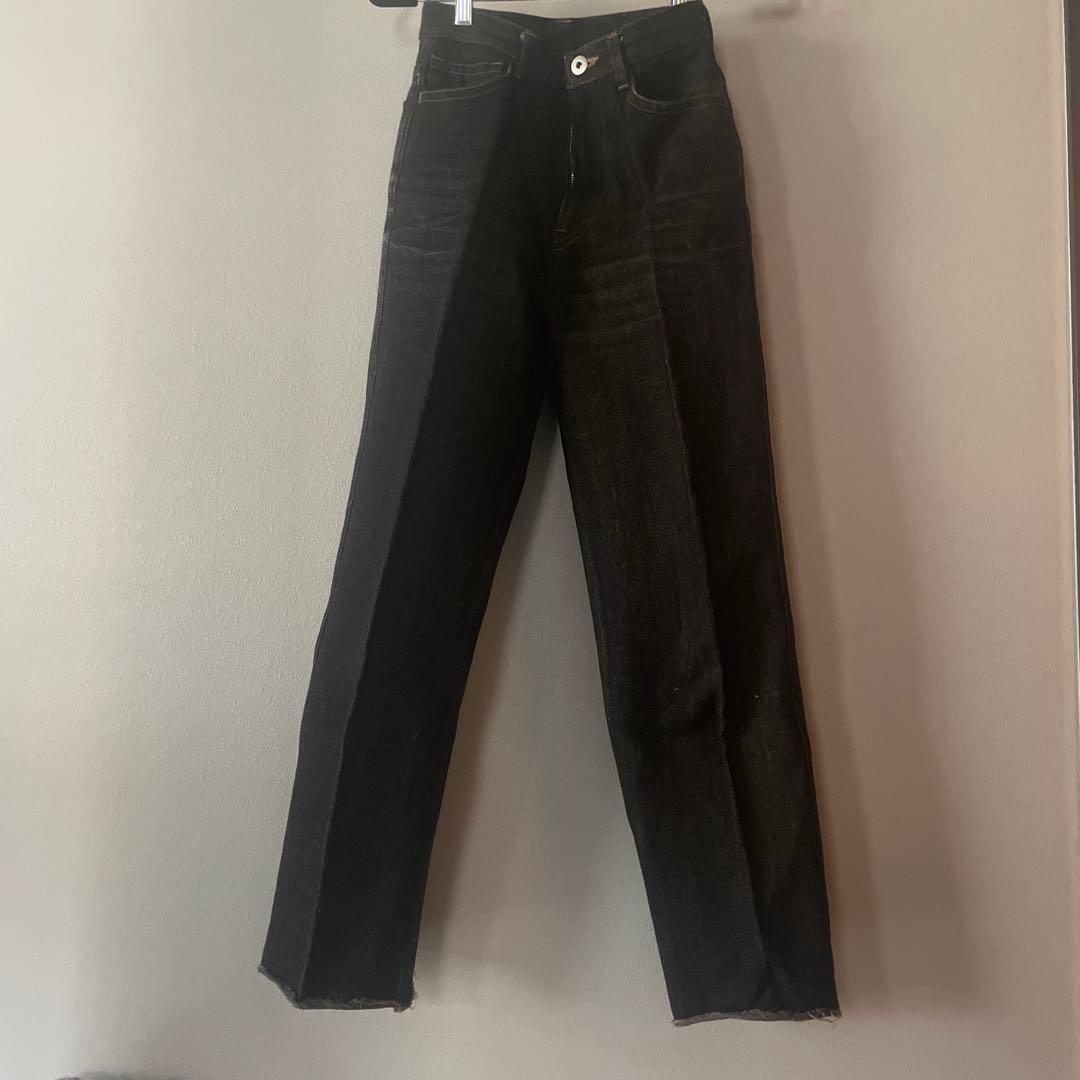 fumika uchida フミカウチダ　ブラックデニム　34