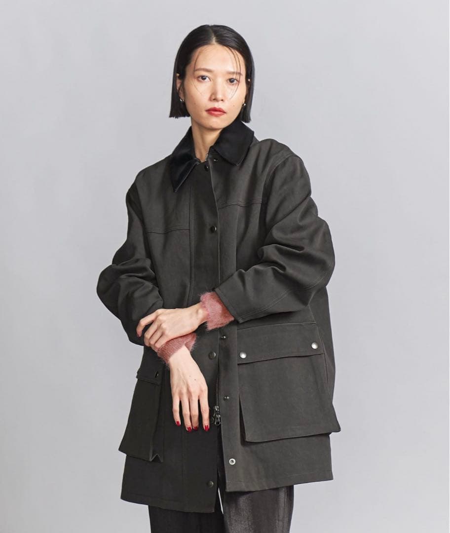 【beauty &youth】ヴィンテージライク フィールド コートM size