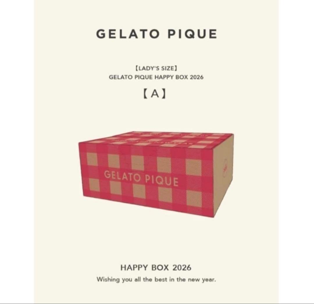 新品 GELATO PIQUE ジェラートピケ 福袋 2026 A ジェラピケ