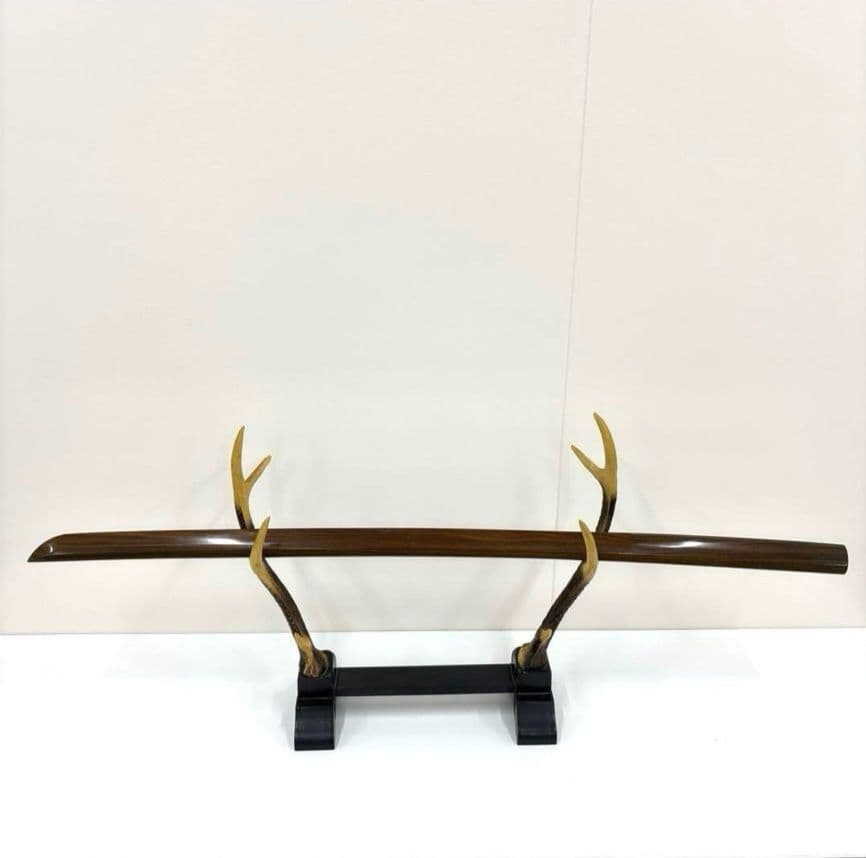 カワセミ！世界最強の木！リグナムバイタの木刀！鏡面仕上げ！