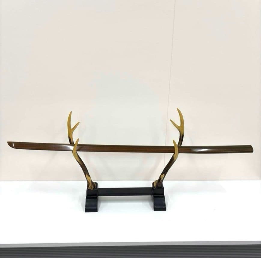 カワセミ！世界最強の木！リグナムバイタの木刀！鏡面仕上げ！