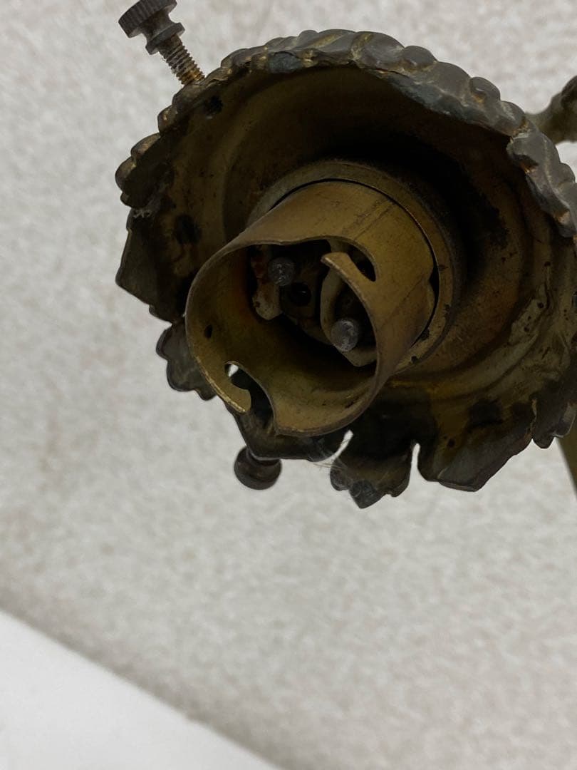 3-1537 フランス製　ミュラー兄弟　アンティーク照明