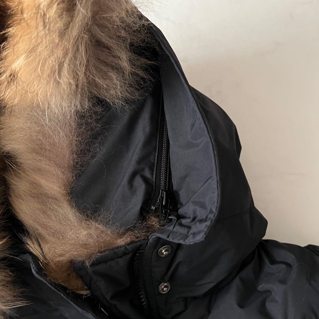 ピレネックス ダウン GRENOBLE ブラック 黒 ファー着脱可 36