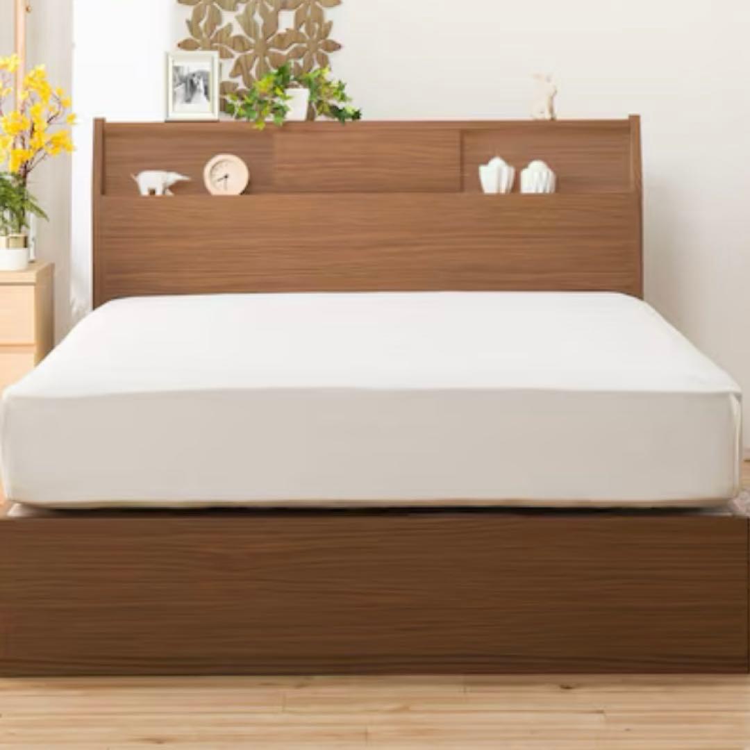 ダブルベッドフレーム&マットレス