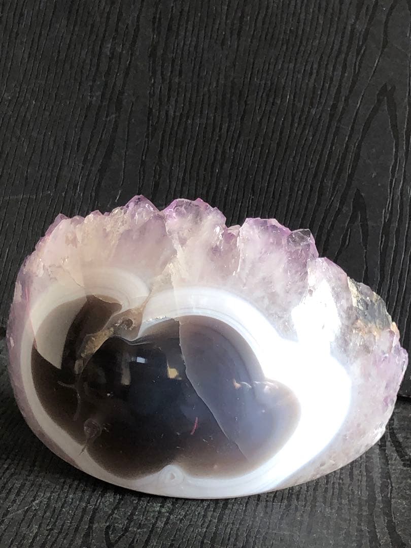 ✳❤️綺麗　レア　523g みずみずしいラベンダーアメジスト　クラスター