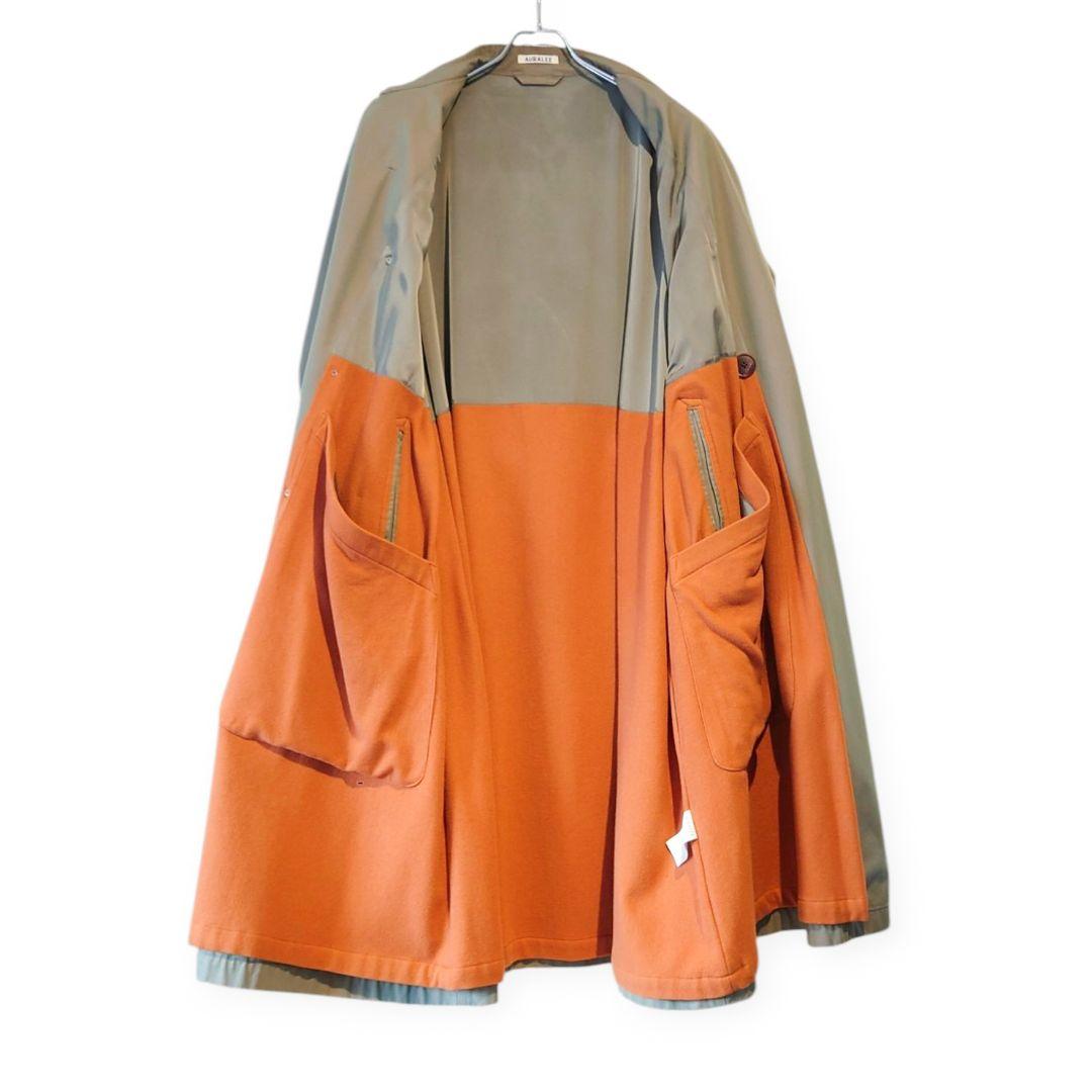 【AURALEE】 FINX CHAMBRAY BIG TRENCHCOAT 3