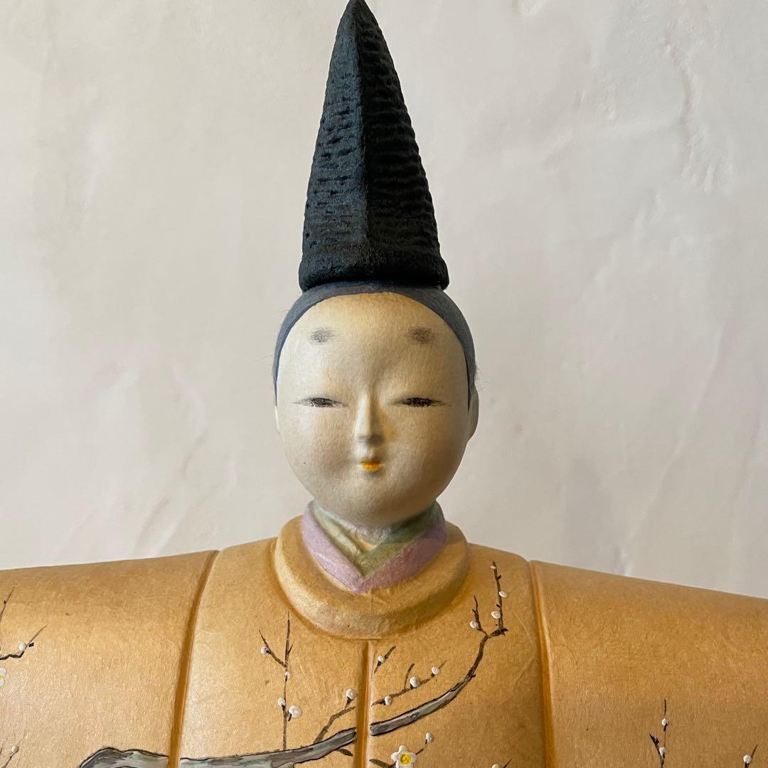 工芸作品　白鳳作　立雛　雛人形　室礼